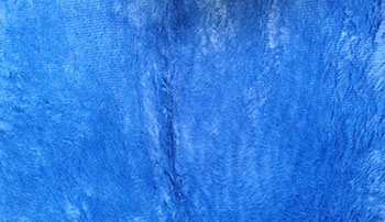 Dry-Bed-Flokati-blau-Antirutsch